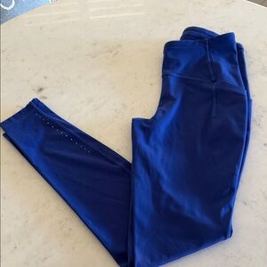 Blue Leggings Lululemon no size 
Pre-love with stretch 26 waist